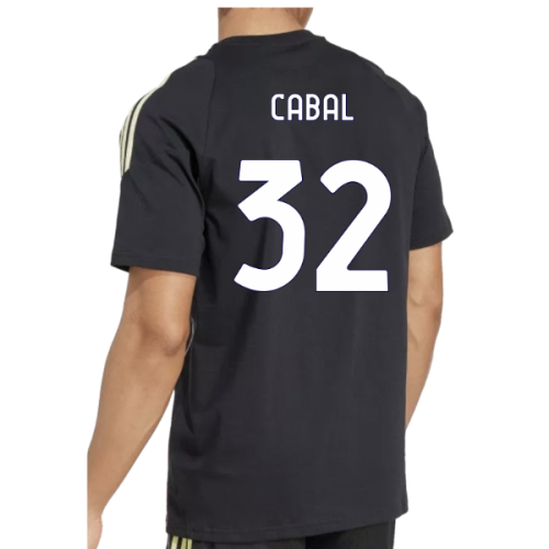 2025-2026 Juventus Training Tee (Black) (Cabal 32)