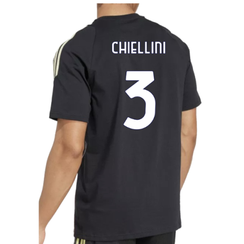 2025-2026 Juventus Training Tee (Black) (Chiellini 3)