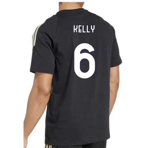 2025-2026 Juventus Training Tee (Black) (Kelly 6)