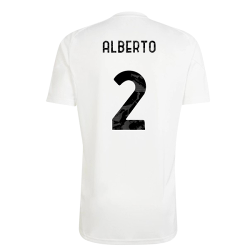 2025-2026 Juventus Training Tee (White) (Alberto 2)