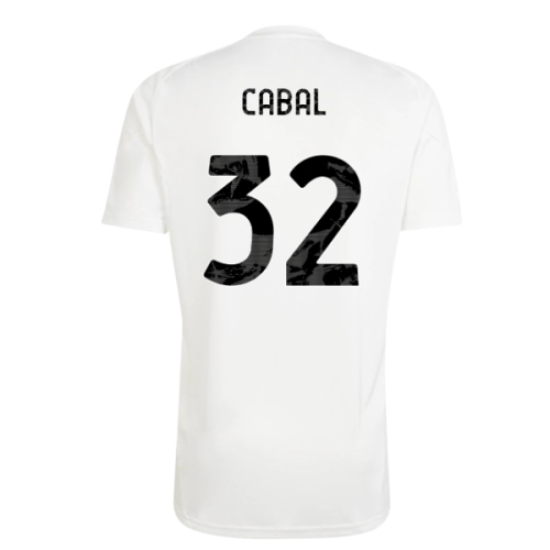 2025-2026 Juventus Training Tee (White) (Cabal 32)