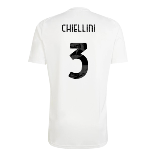 2025-2026 Juventus Training Tee (White) (Chiellini 3)