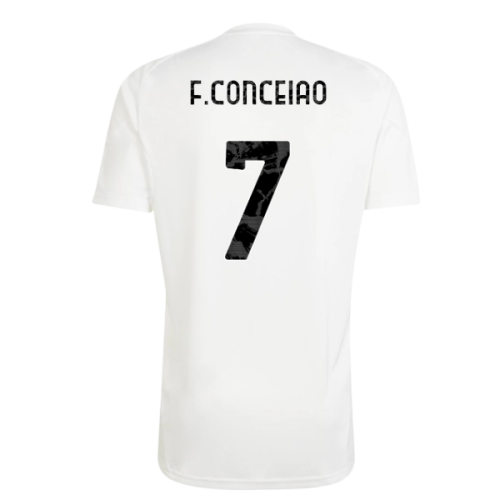 2025-2026 Juventus Training Tee (White) (F.Conceiao 7)