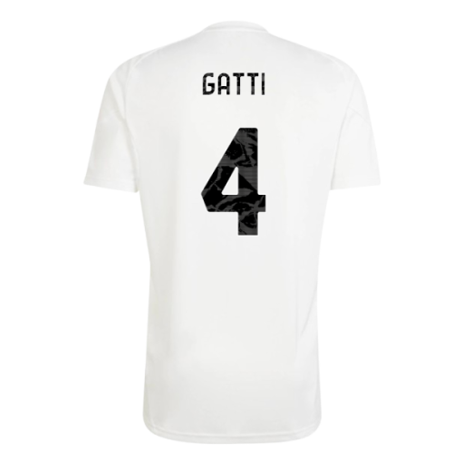 2025-2026 Juventus Training Tee (White) (Gatti 4)
