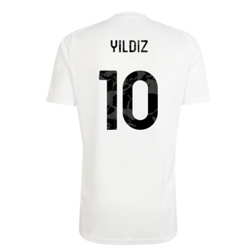 2025-2026 Juventus Training Tee (White) (Yildiz 10)