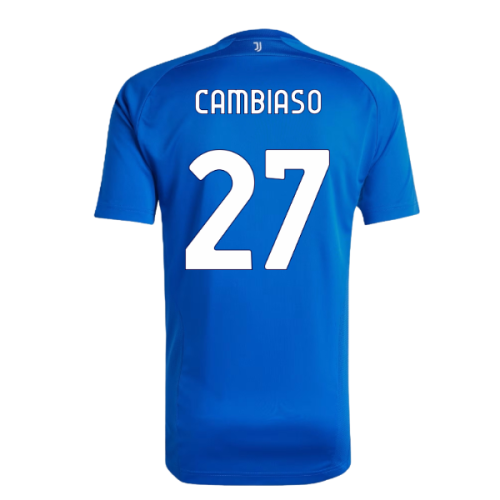 2025-2026 Juventus UBP Jersey (Royal) (Cambiaso 27)