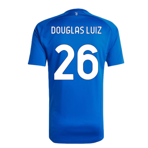 2025-2026 Juventus UBP Jersey (Royal) (Douglas Luiz 26)