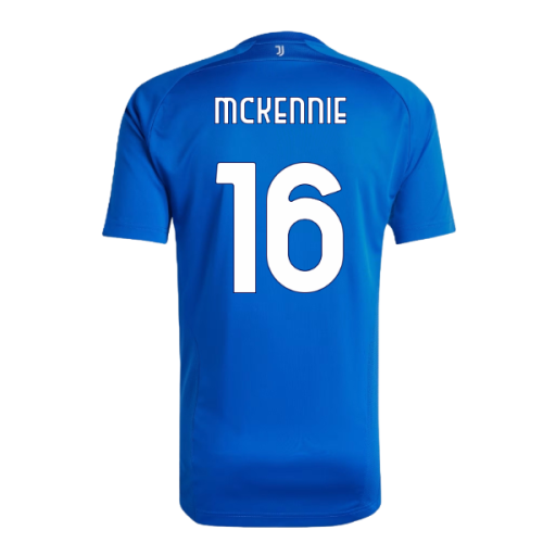 2025-2026 Juventus UBP Jersey (Royal) (McKennie 16)