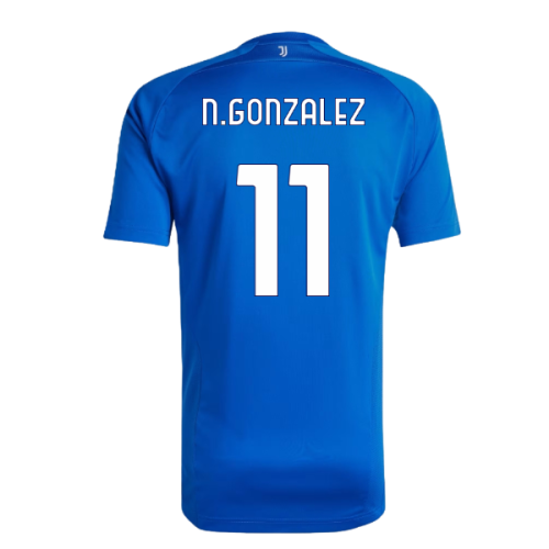 2025-2026 Juventus UBP Jersey (Royal) (N.Gonzalez 11)