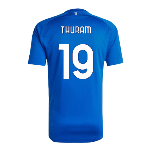 2025-2026 Juventus UBP Jersey (Royal) (Thuram 19)
