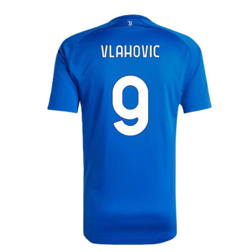 2025-2026 Juventus UBP Jersey (Royal) (Vlahovic 9)