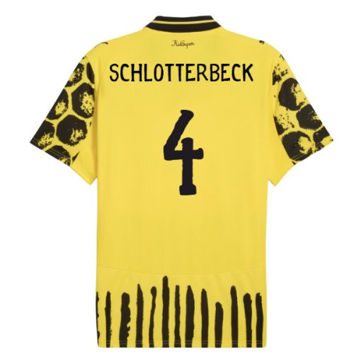 2025-2026 KIDSUPER x Borussia Dortmund CWC Home Shirt (Schlotterbeck 4)