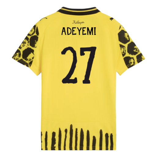 2025-2026 KIDSUPER x Borussia Dortmund CWC Shirt - Kids (Adeyemi 27)