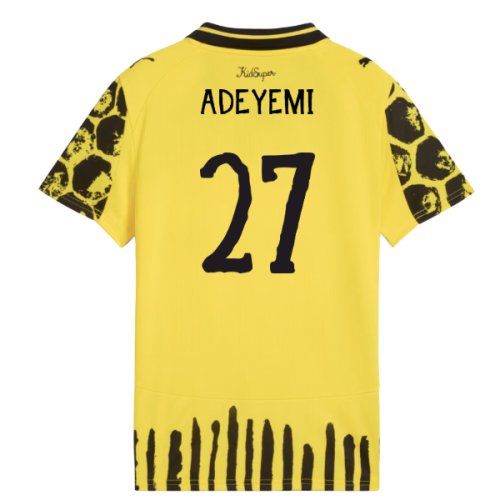 2025-2026 KIDSUPER x Borussia Dortmund CWC Shirt - Kids (Adeyemi 27)