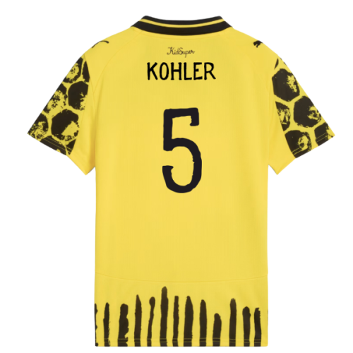 2025-2026 KIDSUPER x Borussia Dortmund CWC Shirt - Kids (Kohler 5)