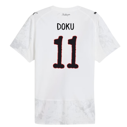 2025-2026 KIDSUPER x Manchester City CWC Authentic Shirt (White) (Doku 11)