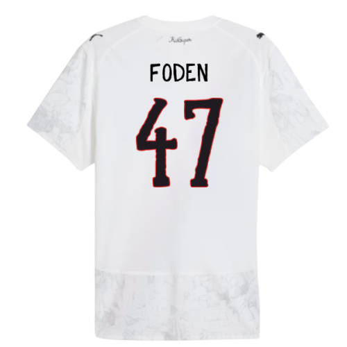 2025-2026 KIDSUPER x Manchester City CWC Authentic Shirt (White) (Foden 47)
