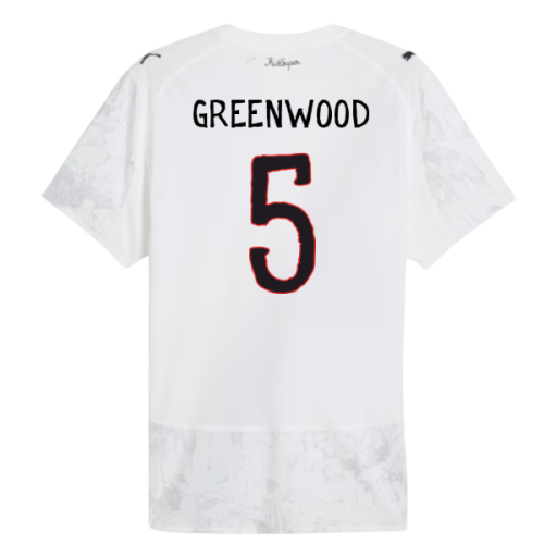 2025-2026 KIDSUPER x Manchester City CWC Authentic Shirt (White) (Greenwood 5)