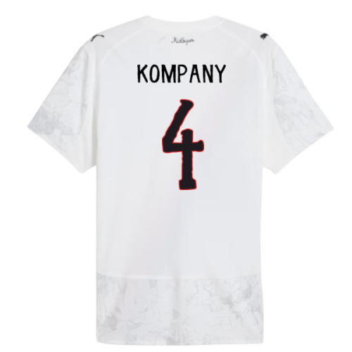 2025-2026 KIDSUPER x Manchester City CWC Authentic Shirt (White) (Kompany 4)