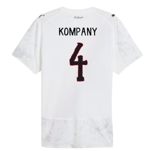 2025-2026 KIDSUPER x Manchester City CWC Authentic Shirt (White) (Kompany 4)