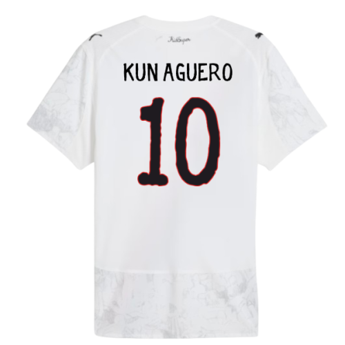 2025-2026 KIDSUPER x Manchester City CWC Authentic Shirt (White) (Kun Aguero 10)