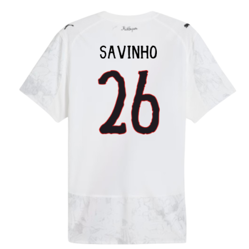 2025-2026 KIDSUPER x Manchester City CWC Authentic Shirt (White) (Savinho 26)