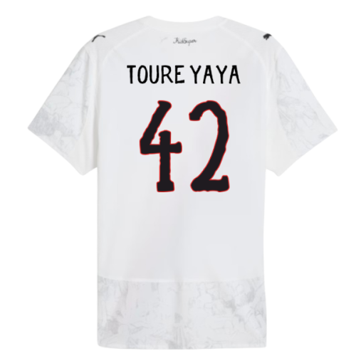 2025-2026 KIDSUPER x Manchester City CWC Authentic Shirt (White) (Toure Yaya 42)