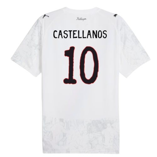 2025-2026 KIDSUPER x Manchester City CWC Shirt (White) (Castellanos 10)