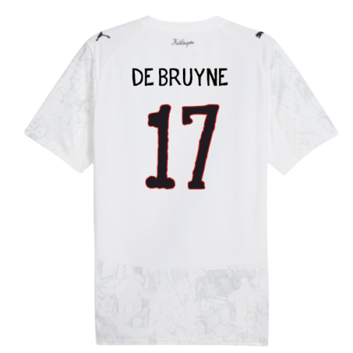 2025-2026 KIDSUPER x Manchester City CWC Shirt (White) (De Bruyne 17)