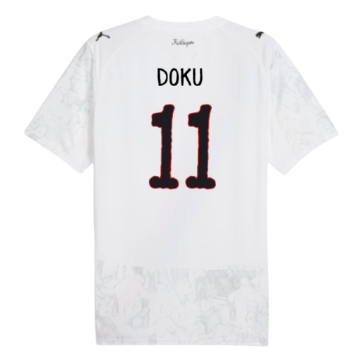 2025-2026 KIDSUPER x Manchester City CWC Shirt (White) (Doku 11)