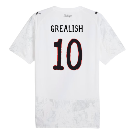 2025-2026 KIDSUPER x Manchester City CWC Shirt (White) (Grealish 10)