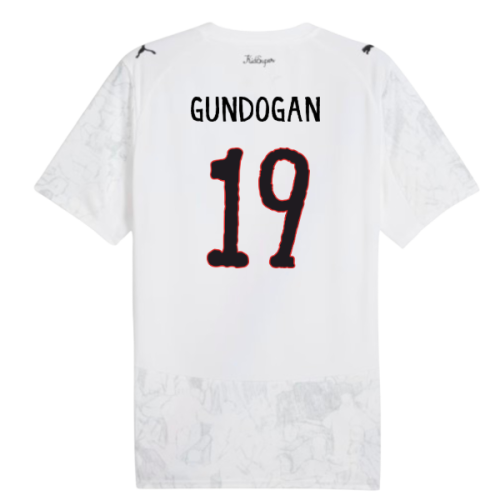 2025-2026 KIDSUPER x Manchester City CWC Shirt (White) (Gundogan 19)
