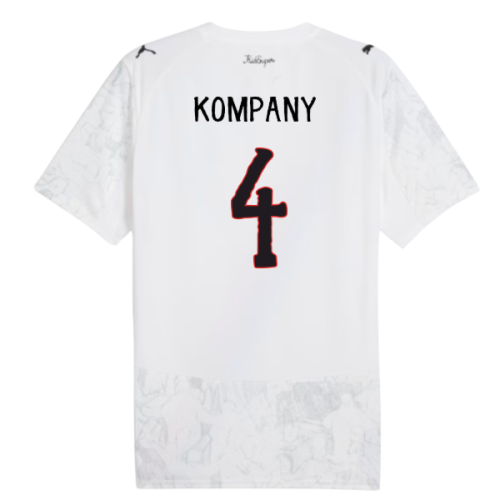 2025-2026 KIDSUPER x Manchester City CWC Shirt (White) (Kompany 4)