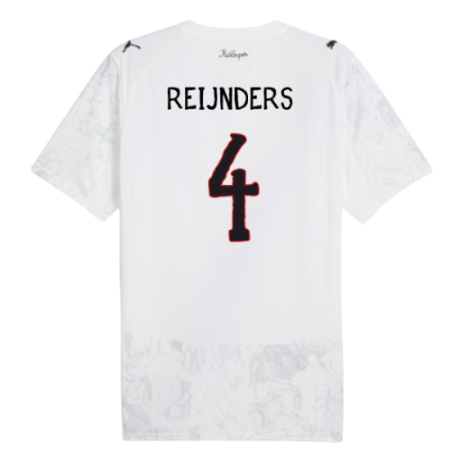 2025-2026 KIDSUPER x Manchester City CWC Shirt (White) (Reijnders 4)