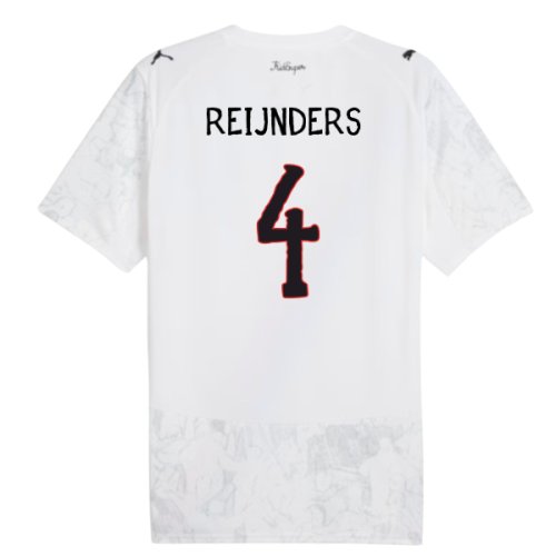 2025-2026 KIDSUPER x Manchester City CWC Shirt (White) (Reijnders 4)
