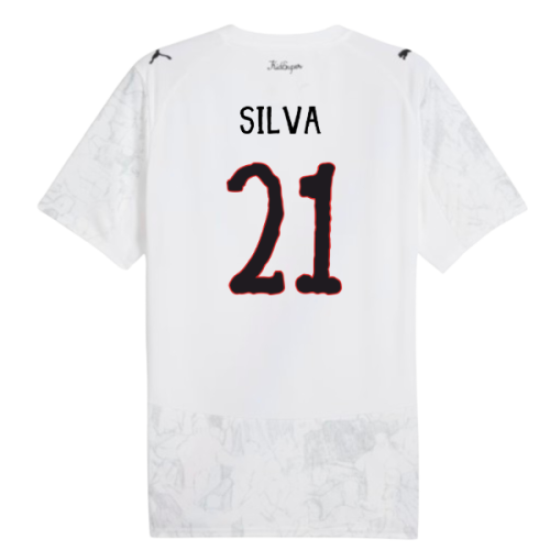 2025-2026 KIDSUPER x Manchester City CWC Shirt (White) (Silva 21)