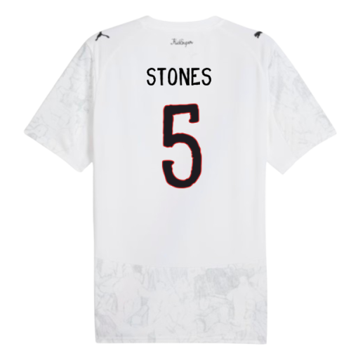 2025-2026 KIDSUPER x Manchester City CWC Shirt (White) (Stones 5)
