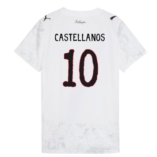 2025-2026 KIDSUPER x Manchester City CWC Shirt (White) - Womens (Castellanos 10)