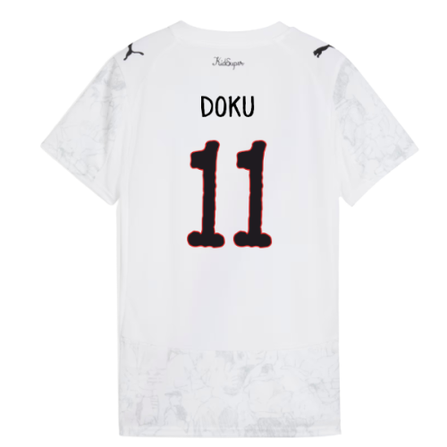 2025-2026 KIDSUPER x Manchester City CWC Shirt (White) - Womens (Doku 11)