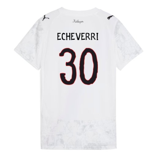 2025-2026 KIDSUPER x Manchester City CWC Shirt (White) - Womens (Echeverri 30)