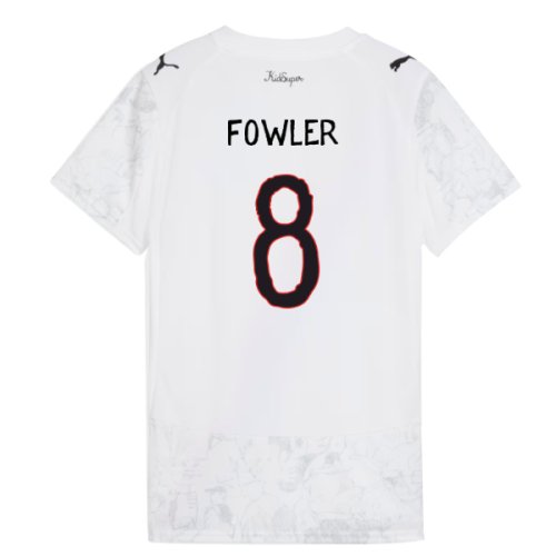 2025-2026 KIDSUPER x Manchester City CWC Shirt (White) - Womens (Fowler 8)