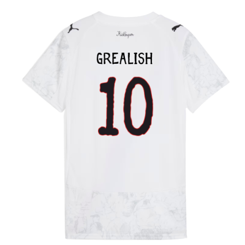 2025-2026 KIDSUPER x Manchester City CWC Shirt (White) - Womens (Grealish 10)