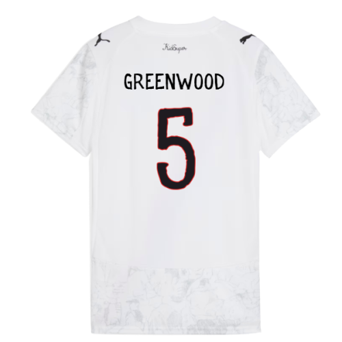 2025-2026 KIDSUPER x Manchester City CWC Shirt (White) - Womens (Greenwood 5)