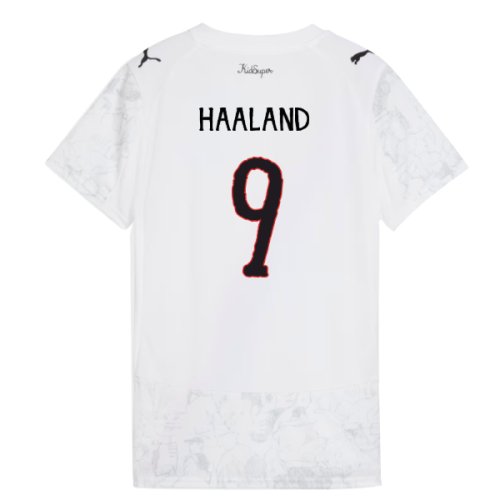 2025-2026 KIDSUPER x Manchester City CWC Shirt (White) - Womens (Haaland 9)
