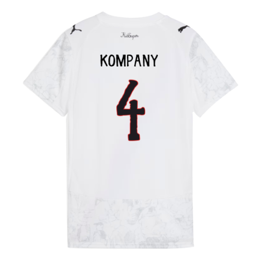 2025-2026 KIDSUPER x Manchester City CWC Shirt (White) - Womens (Kompany 4)