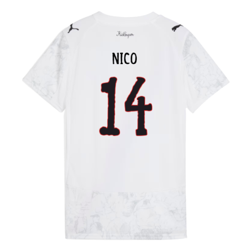 2025-2026 KIDSUPER x Manchester City CWC Shirt (White) - Womens (Nico 14)