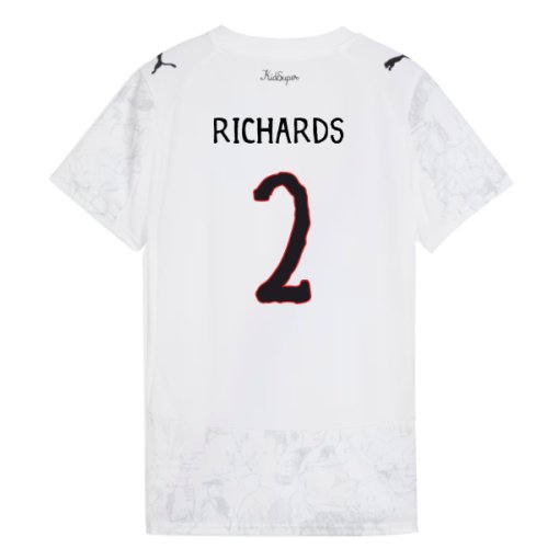 2025-2026 KIDSUPER x Manchester City CWC Shirt (White) - Womens (Richards 2)