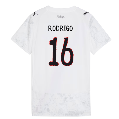 2025-2026 KIDSUPER x Manchester City CWC Shirt (White) - Womens (Rodrigo 16)