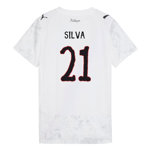 2025-2026 KIDSUPER x Manchester City CWC Shirt (White) - Womens (Silva 21)