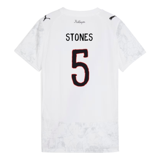2025-2026 KIDSUPER x Manchester City CWC Shirt (White) - Womens (Stones 5)